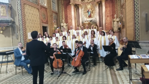 Koncert Musica cordis/hudbou k srdci zazněl na Hostýně