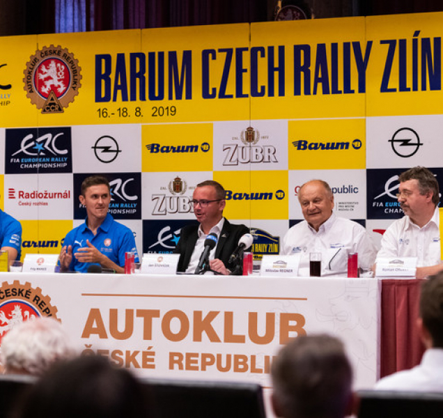 Barum Czech Rally Zlín 2019 před startem