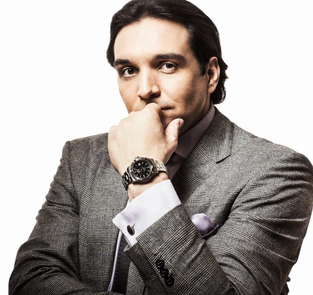 Basbarytonista Adam Plachetka včera besedoval v Kroměříži