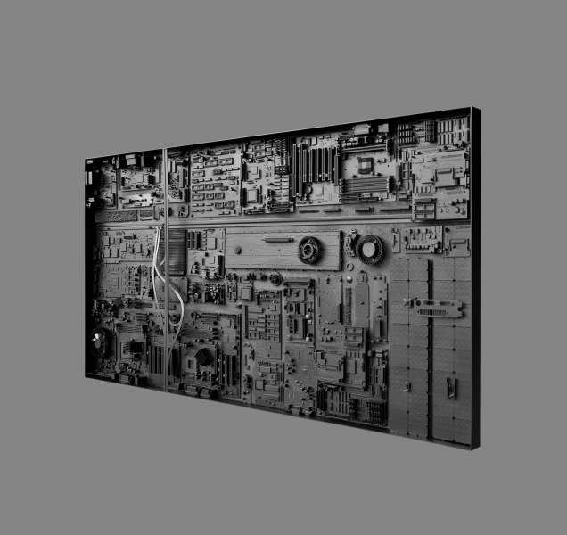 Grafik MDz Malina vystaví ve foyer divadla volnou tvorbu