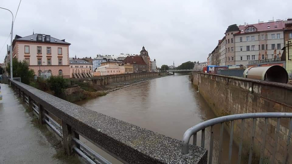 Povodí Moravy stoupající hladiny řek pečlivě monitoruje