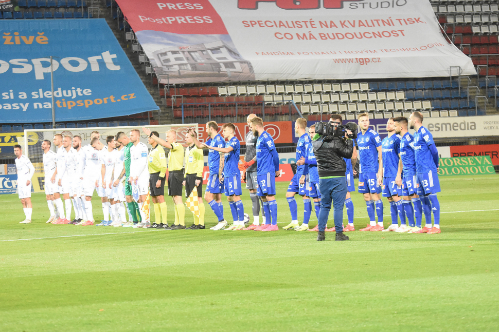 Fotbalisté SK Sigma dostali doma od Slovácka trojku