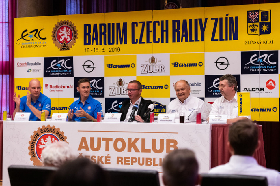 Barum Czech Rally Zlín 2019 před startem